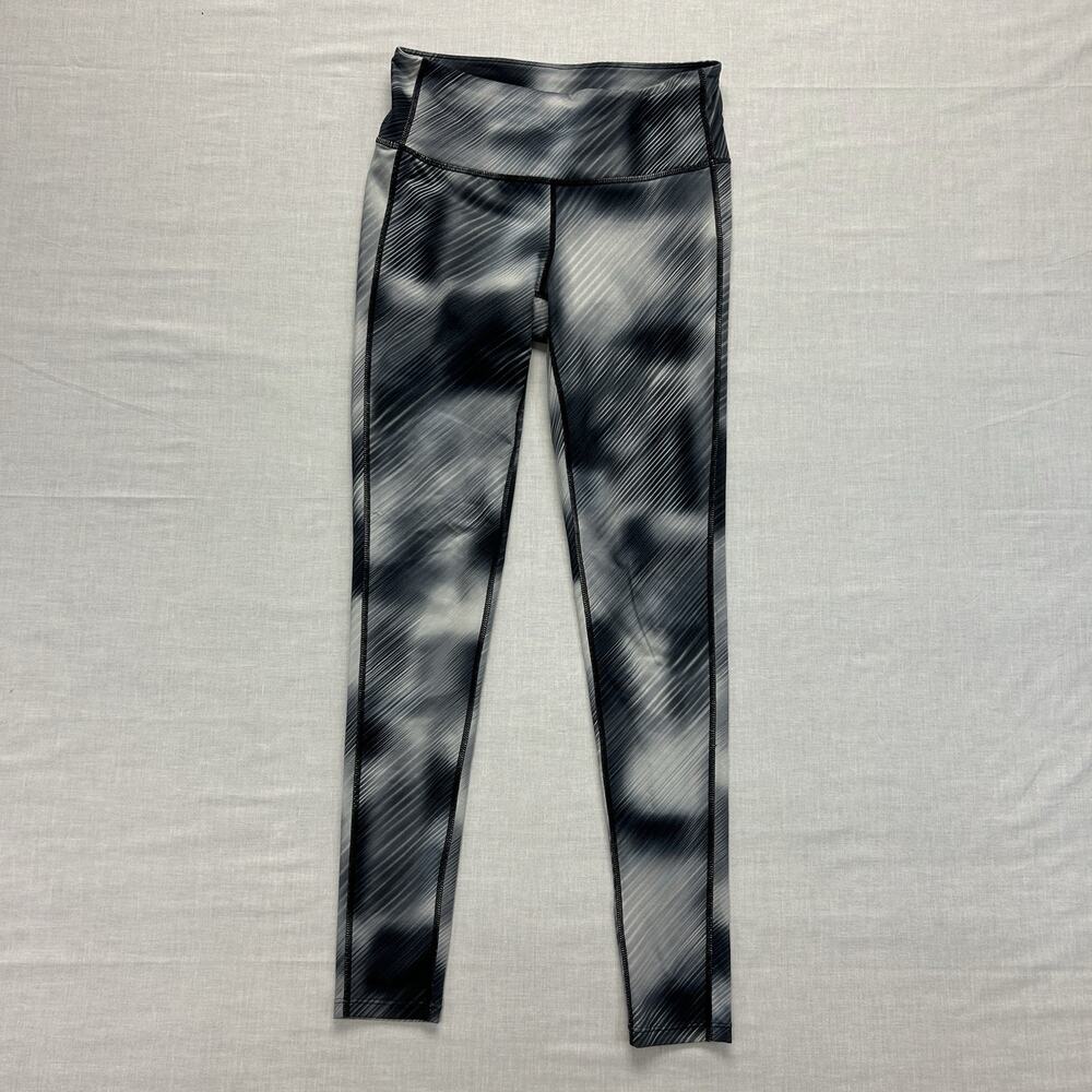 Athleta Chaturanga High Rise Alpine Print Leggings Women's XS Stretch Yoga Gym